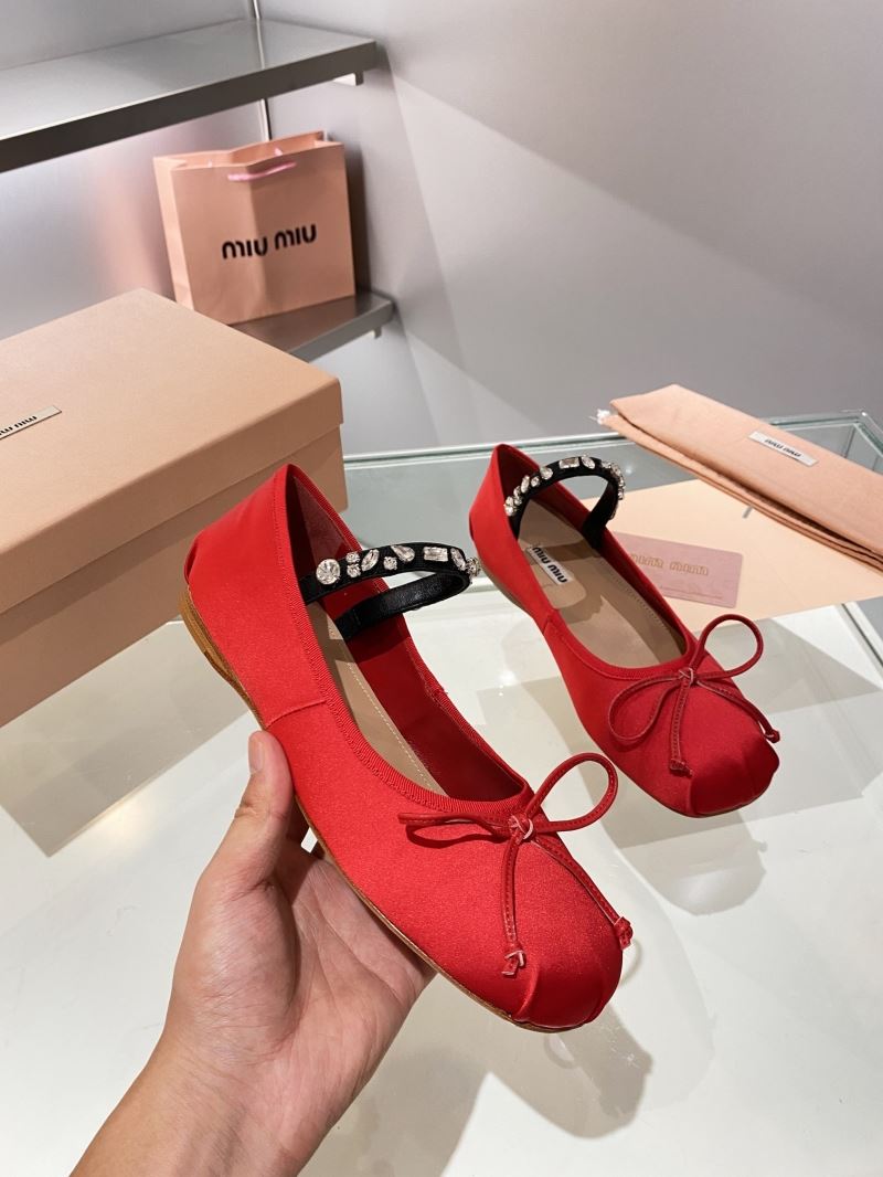 Miu Miu flat shoes